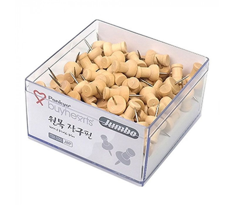 점보 원목장구핀 JWP